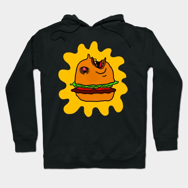 Hamburger madness Hoodie by Purely simple doodles